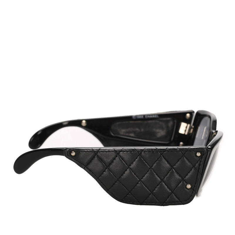 Chanel Square Tinted Sunglasses Black