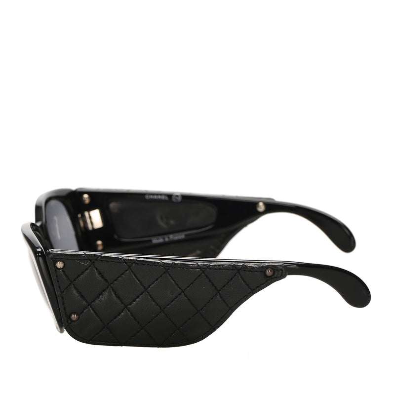 Chanel Square Tinted Sunglasses Black