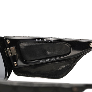 Chanel Square Tinted Sunglasses Black