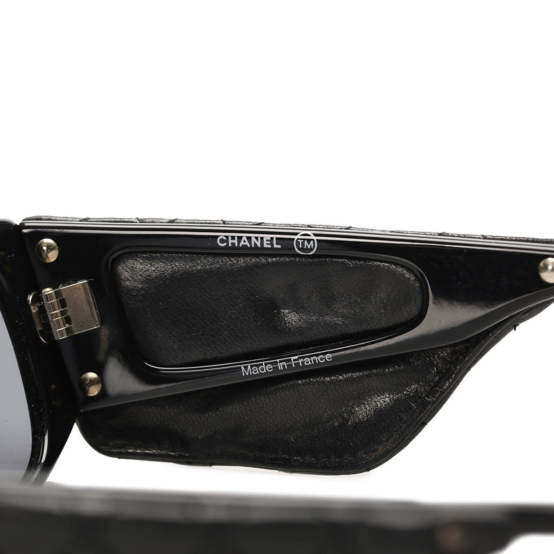 Chanel Square Tinted Sunglasses Black