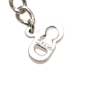 Logo Chain Bracelet Silver