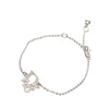 Logo Charm Bracelet Silver - Bag Religion