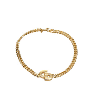 Logo Chain Bracelet Gold