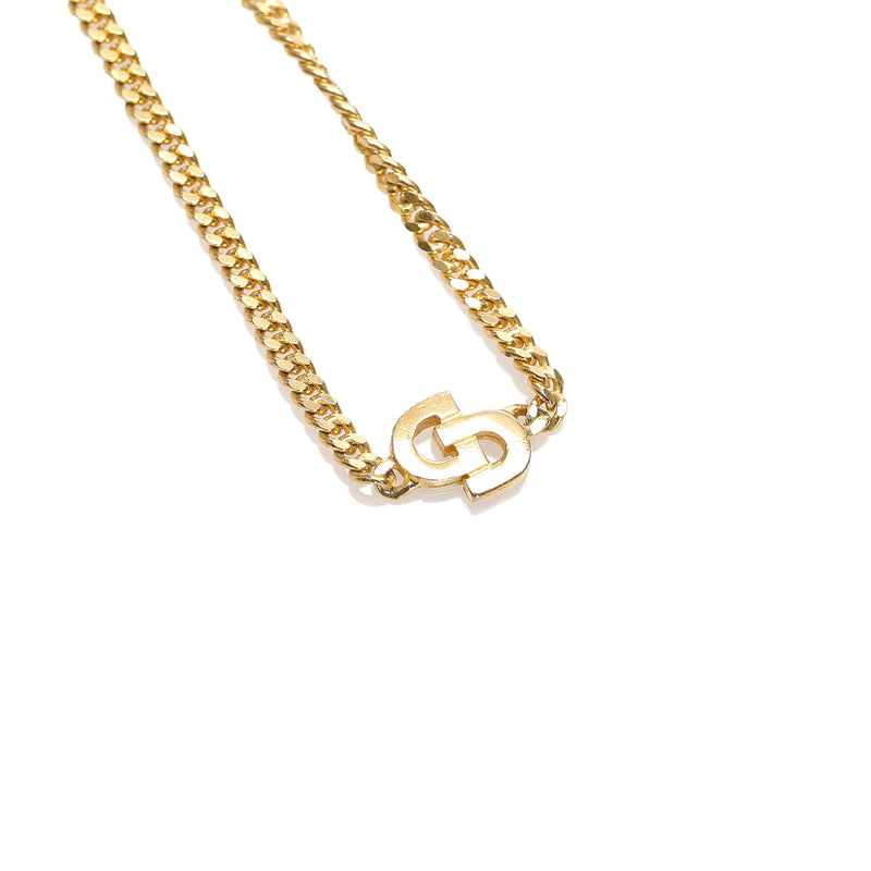 Logo Chain Bracelet Gold