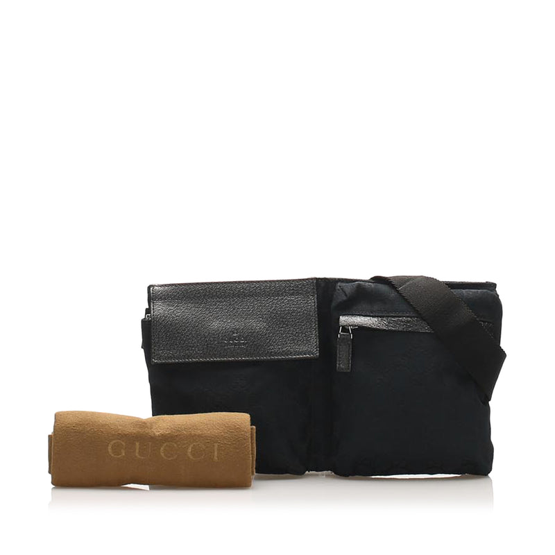 GG Canvas Belt Bag Black - Bag Religion