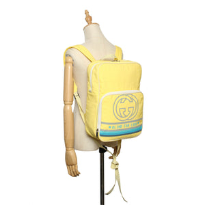 Blind For Love Nylon Backpack Yellow