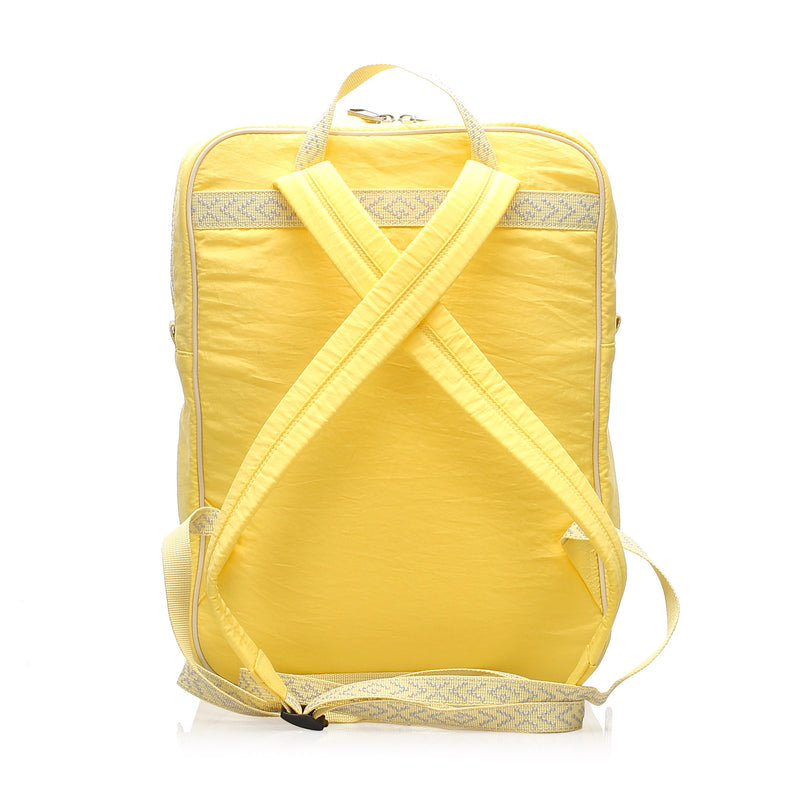 Blind For Love Nylon Backpack Yellow
