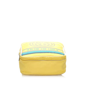 Blind For Love Nylon Backpack Yellow