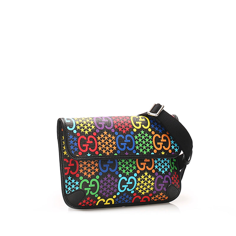 GG Supreme Psychedelic Coated Canvas Belt Bag Multi SHW