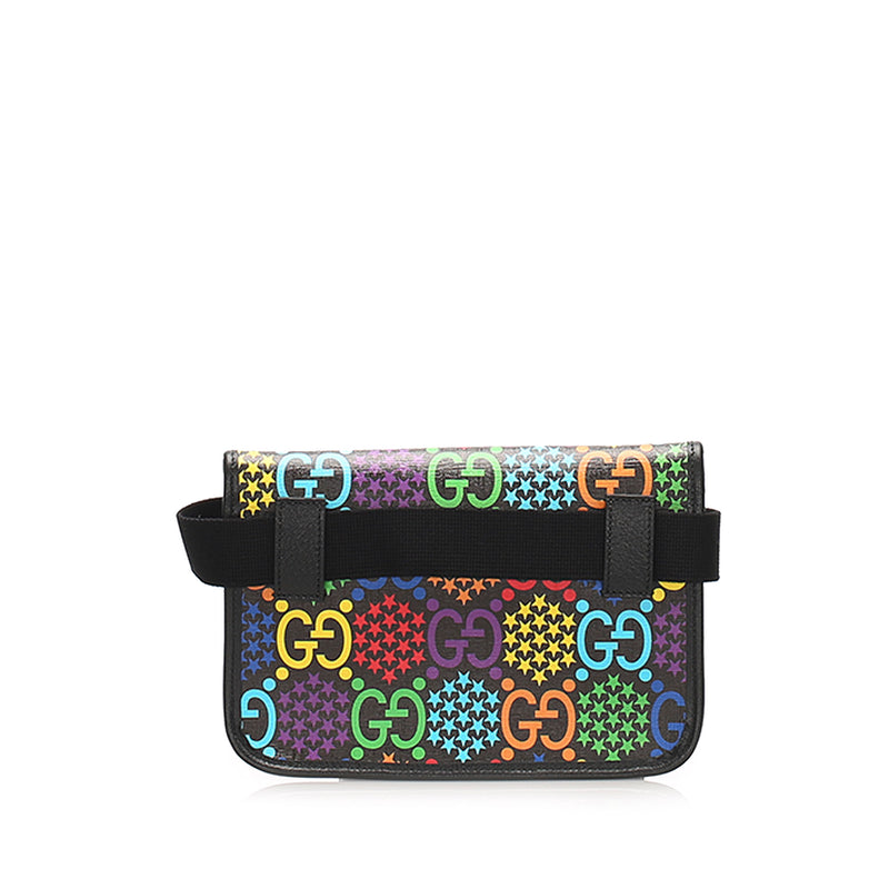 GG Supreme Psychedelic Coated Canvas Belt Bag Multi SHW