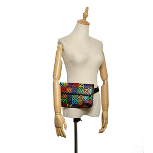 GG Supreme Psychedelic Coated Canvas Belt Bag Multi SHW