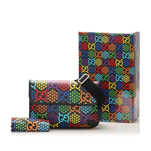 GG Supreme Psychedelic Coated Canvas Belt Bag Multi SHW