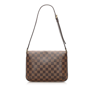 Louis Vuitton Damier Ebene Musette Tango Brown