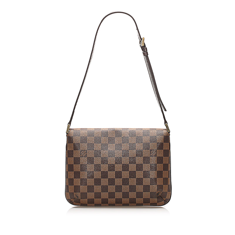 Louis Vuitton Damier Ebene Musette Tango Brown