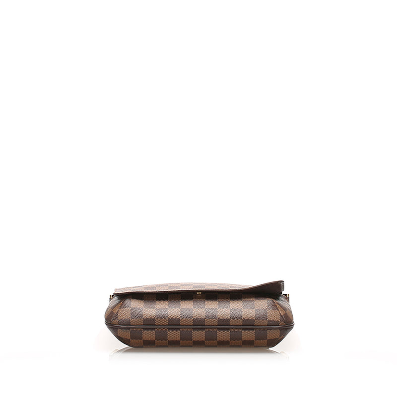 Louis Vuitton Damier Ebene Musette Tango Brown