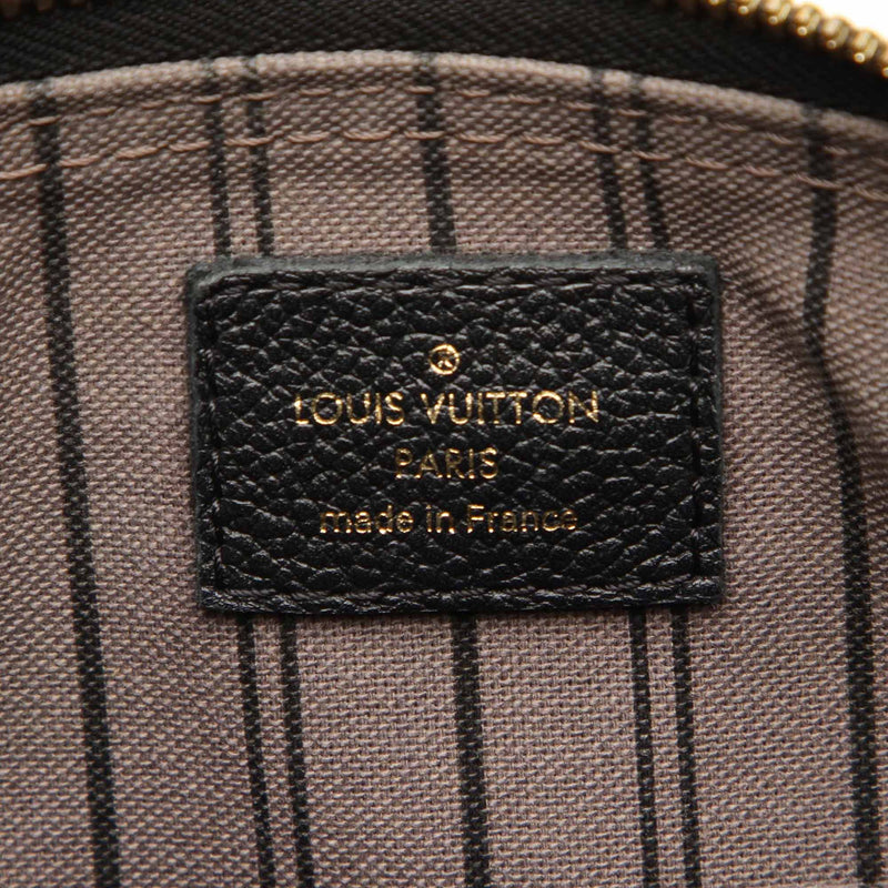 Louis Vuitton LV speedy 20 micro monogram black Leather ref.797475