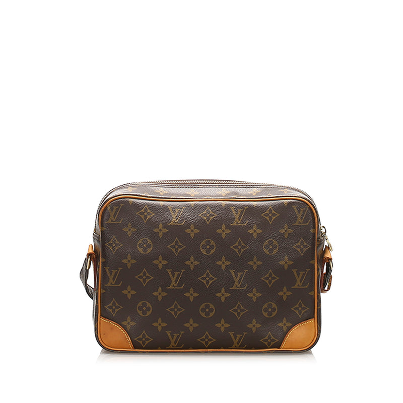 LOUIS VUITTON VINTAGE MONOGRAM CANVAS CROSSBODY BAG NILE GM