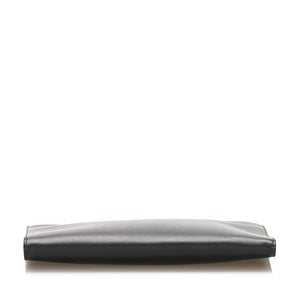 Prada Saffiano Clutch Bag Black