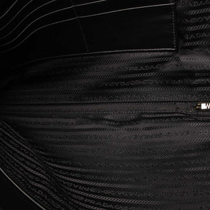 Prada Saffiano Clutch Bag Black