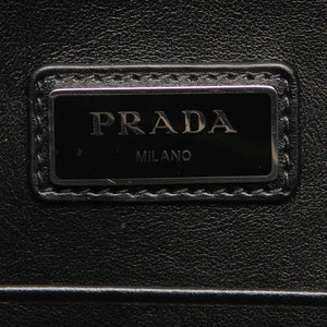 Prada Saffiano Clutch Bag Black