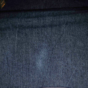 Prada Canapa Logo Denim Handbag Blue