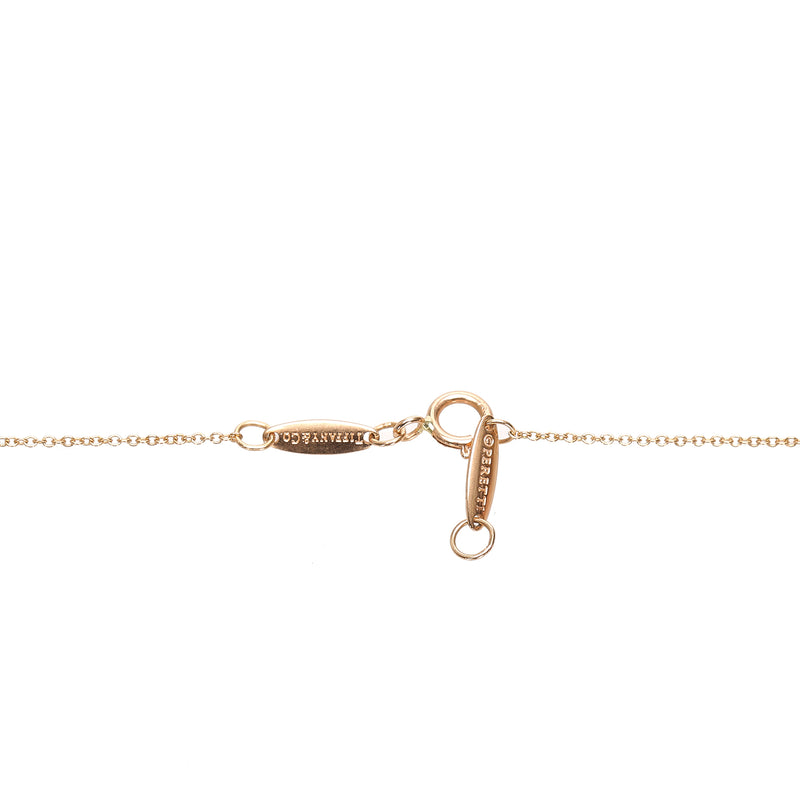 Bean Pendant Necklace Gold