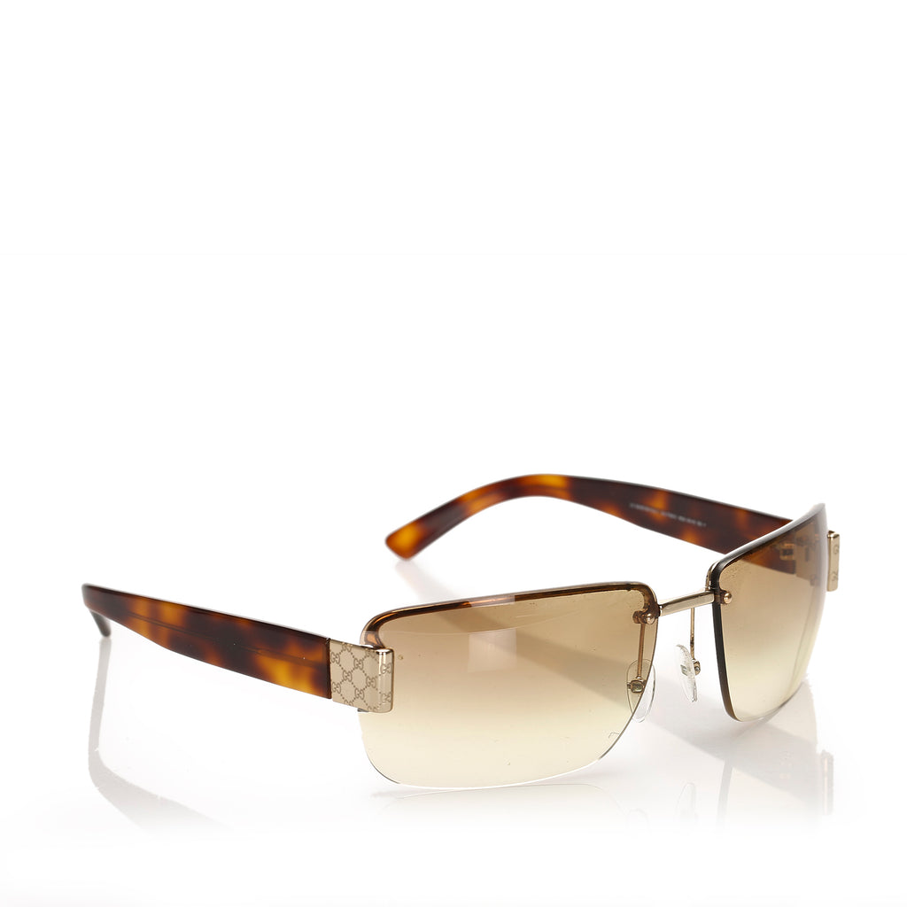 Square Tinted Sunglasses Brown - Bag Religion