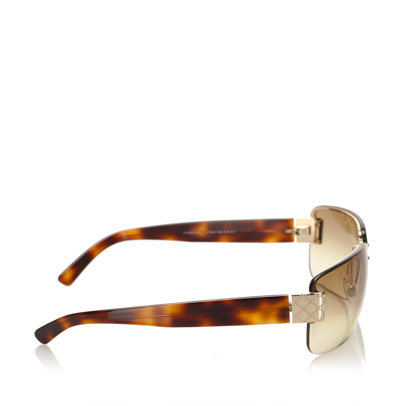 Square Tinted Sunglasses Brown - Bag Religion