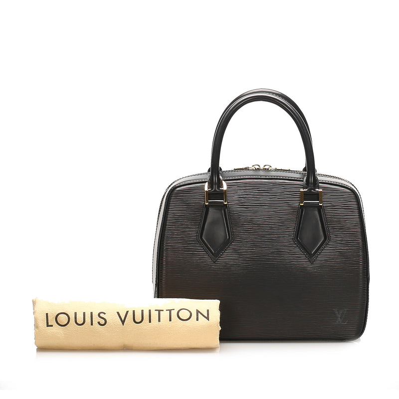 LOUIS VUITTON BLACK EPI LEATHER SABLONS BAG – 100% AUTHENTIC GUARANTEED