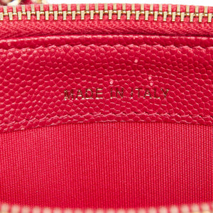 Le Boy Lambskin Leather Wallet on Chain Red - Bag Religion