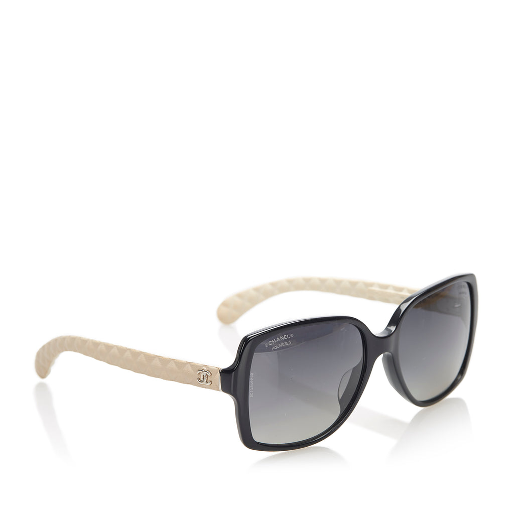 Square Tinted Sunglasses Black - Bag Religion