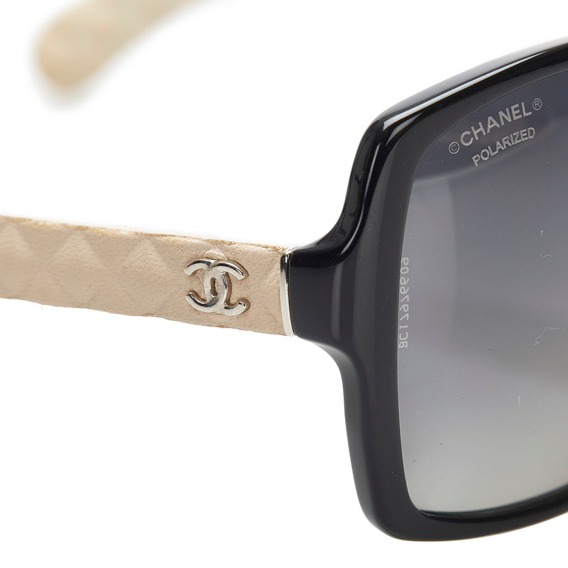 Square Tinted Sunglasses Black - Bag Religion