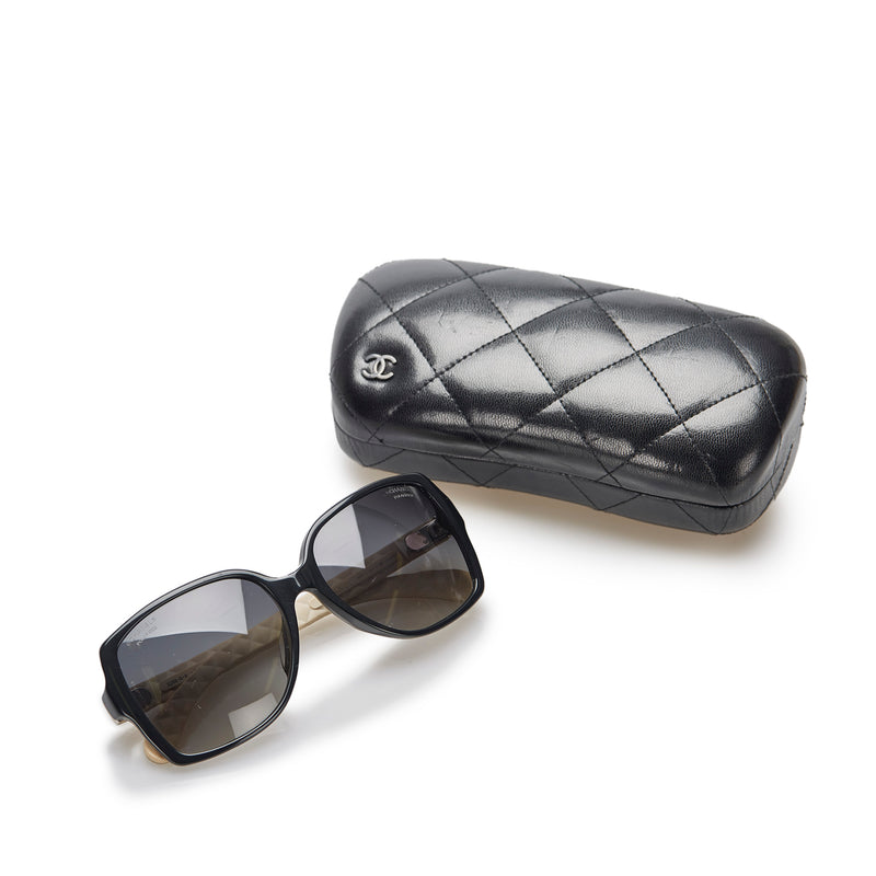 Square Tinted Sunglasses Black - Bag Religion