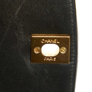 Medium Diana Flap Shoulder Bag Black - Bag Religion