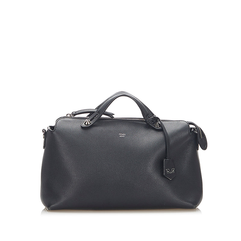 By The Way Leather Satchel Black - Bag Religion