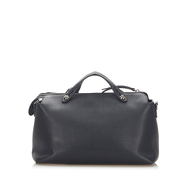 By The Way Leather Satchel Black - Bag Religion