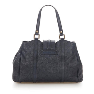 Guccissima Leather Tote Bag Black - Bag Religion