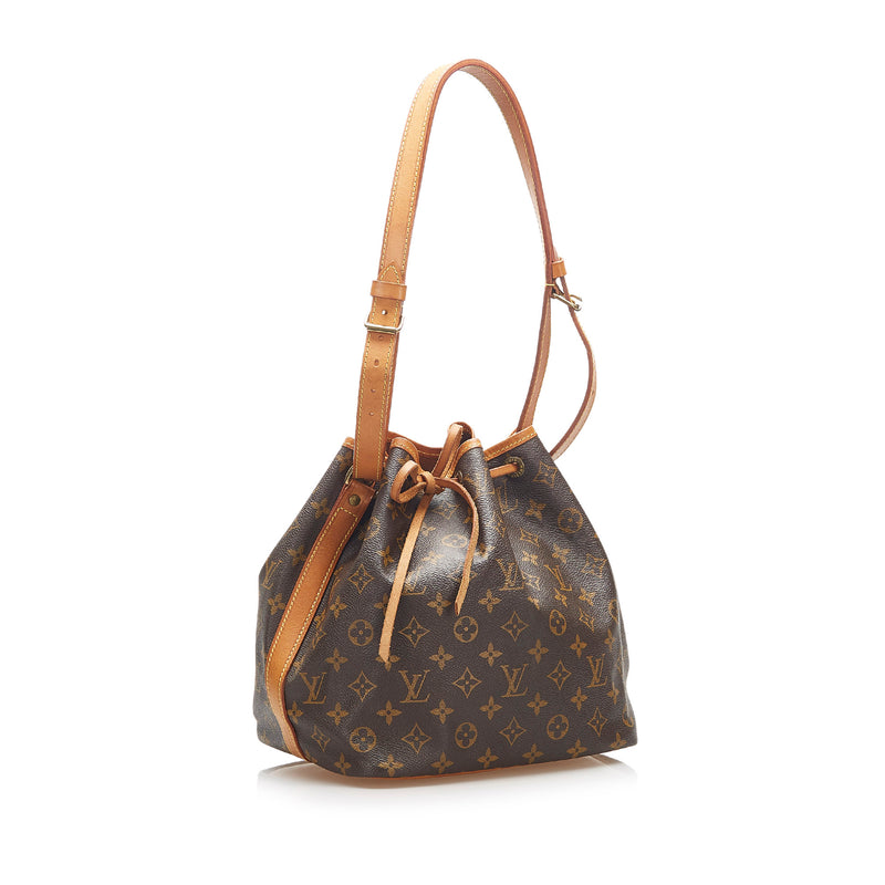 Louis Vuitton Petit Noe Monogram Canvas GHW