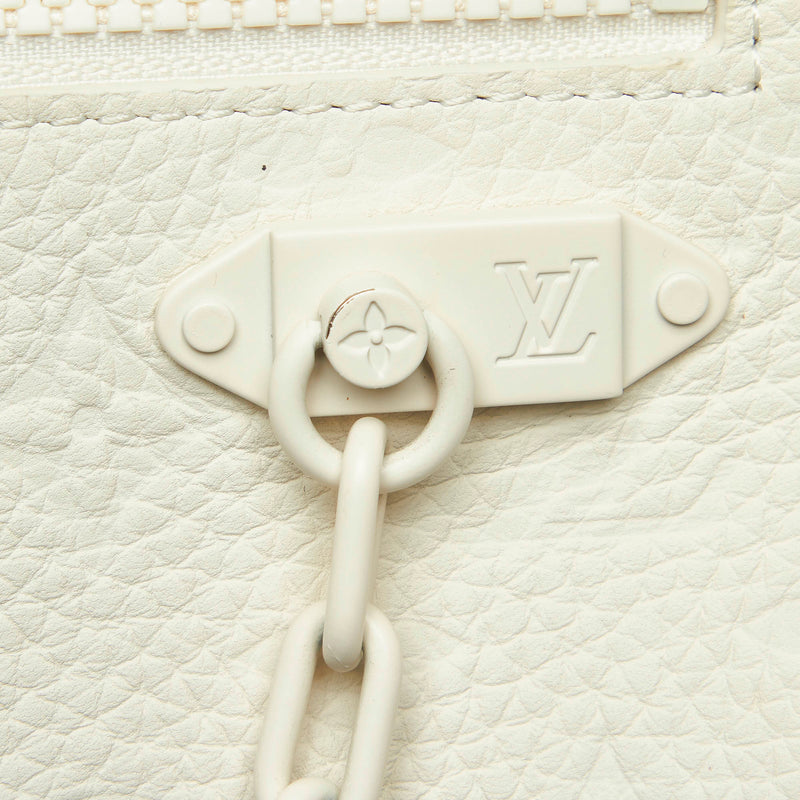 Louis Vuitton Limited Edition Monogram Border Taurillon Leather