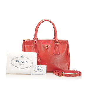 Saffiano Galleria Handbag Red - Bag Religion