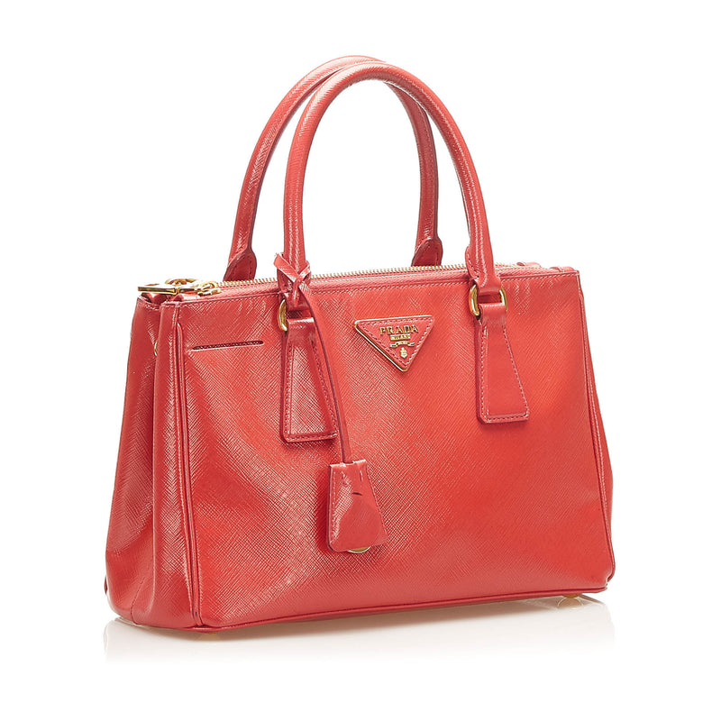 Saffiano Galleria Handbag Red - Bag Religion