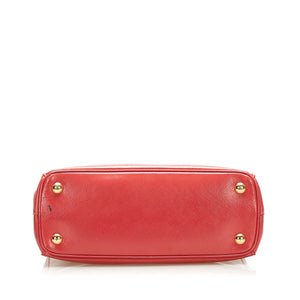 Saffiano Galleria Handbag Red - Bag Religion