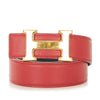 Constance Leather Belt Red - Bag Religion
