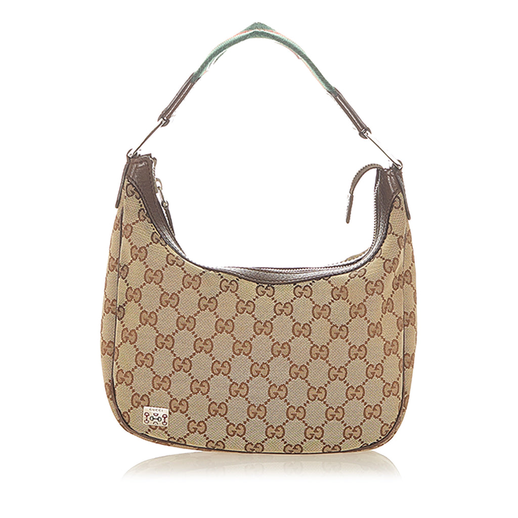 GG Canvas Web Handbag Brown - Bag Religion