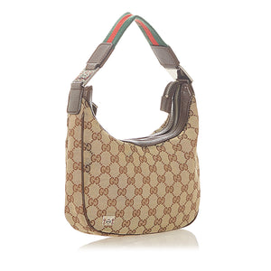 GG Canvas Web Handbag Brown - Bag Religion