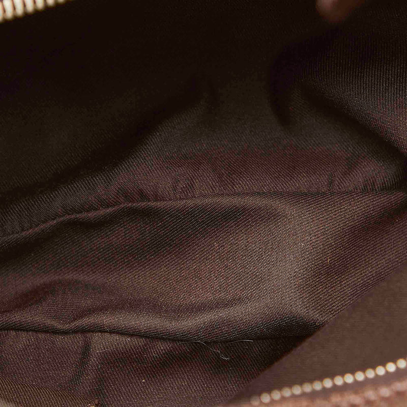 GG Canvas Web Handbag Brown - Bag Religion