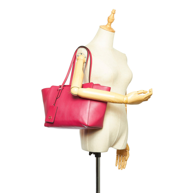Swing Leather Tote Bag Pink - Bag Religion