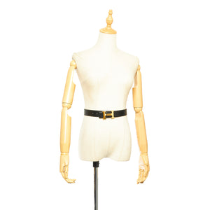 Constance Leather Belt Black - Bag Religion