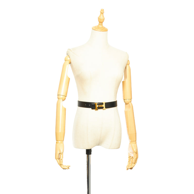 Constance Leather Belt Black - Bag Religion