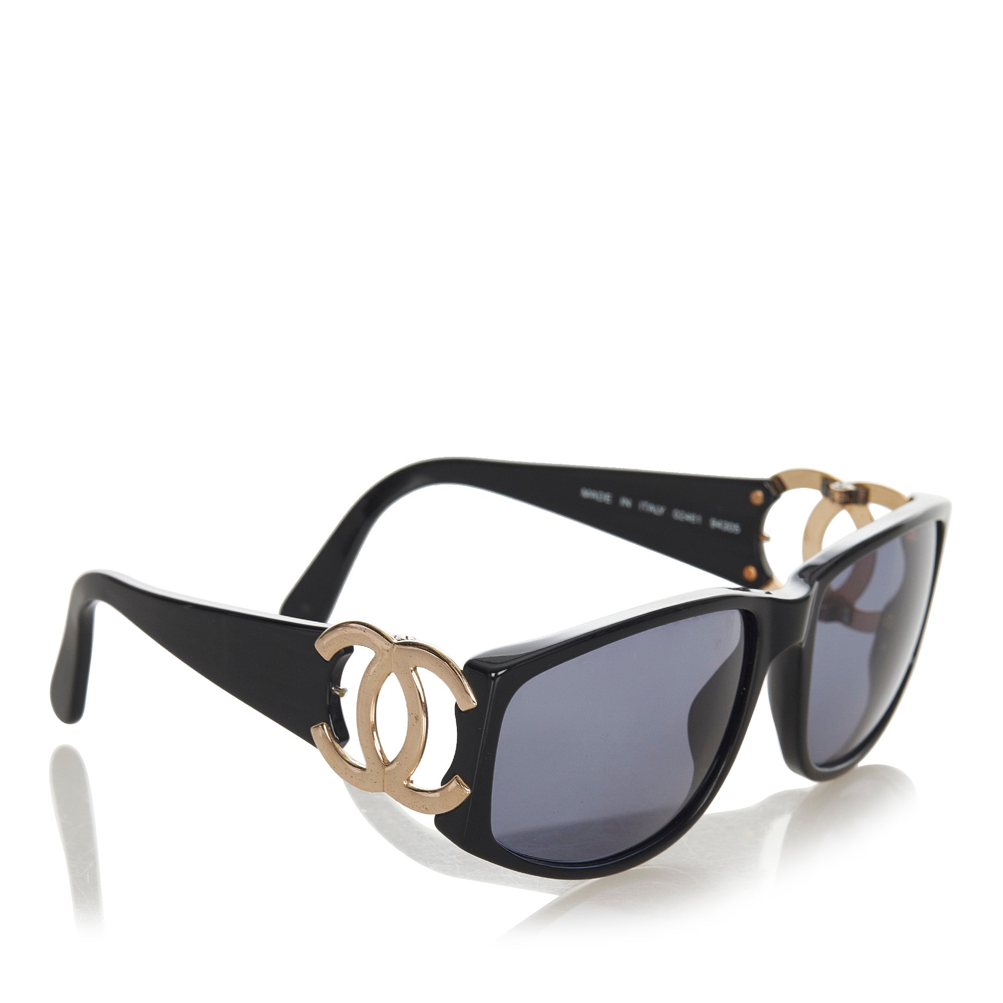 Pre Loved Chanel Chain Round Tinted Sunglasses – Bluefly